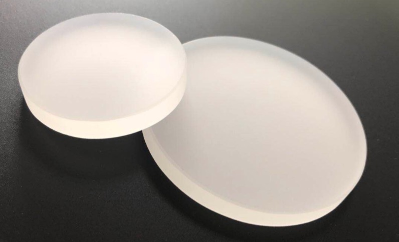 Unpolished Quartz Glass Plate